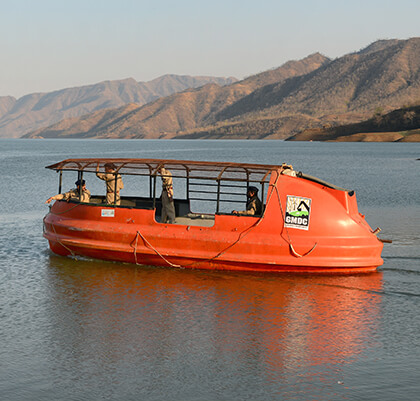 Providing a Boat to the Deputy Conservator of Forest, Chhotaudepur