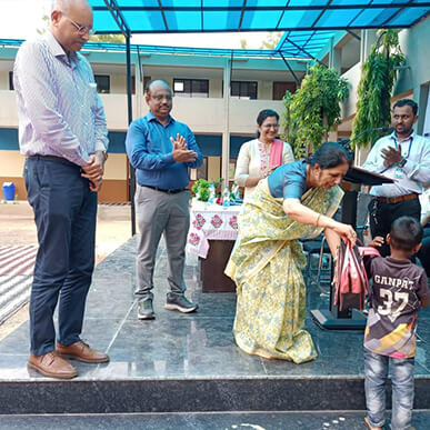 Inauguration of ‘GMDC Atul Vidyalaya’ at Fluorspar Project, Kadipani